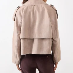 Clearance Maga Short Leather Jacket Women Coats & Jackets