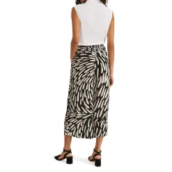 New Malaya Printed Culotte Trousers Women Trousers & Shorts