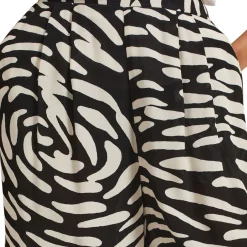 New Malaya Printed Culotte Trousers Women Trousers & Shorts
