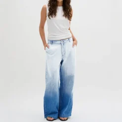 Discount Malo High-Rise Wide Leg Jeans Women Denim