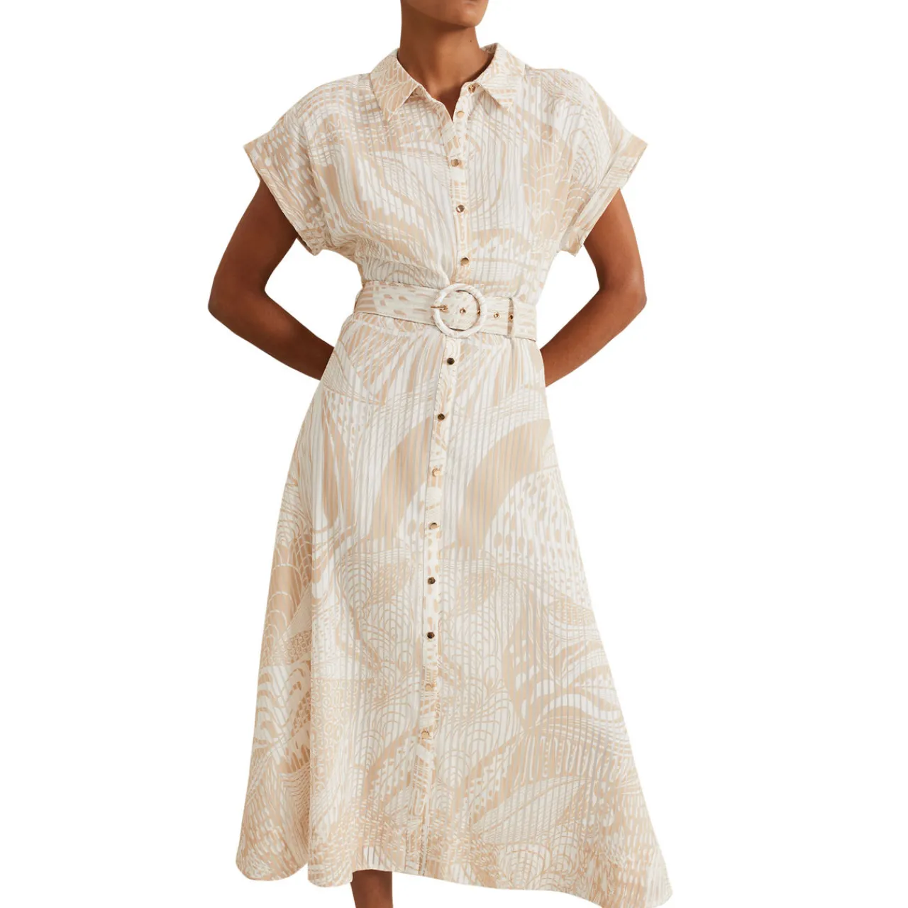 Sale Mandi Printed Shirt Dress Women Dresses