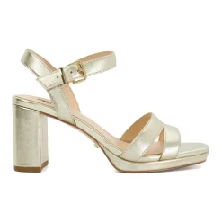 Manifesting Block Heel Sandals Women Heels
