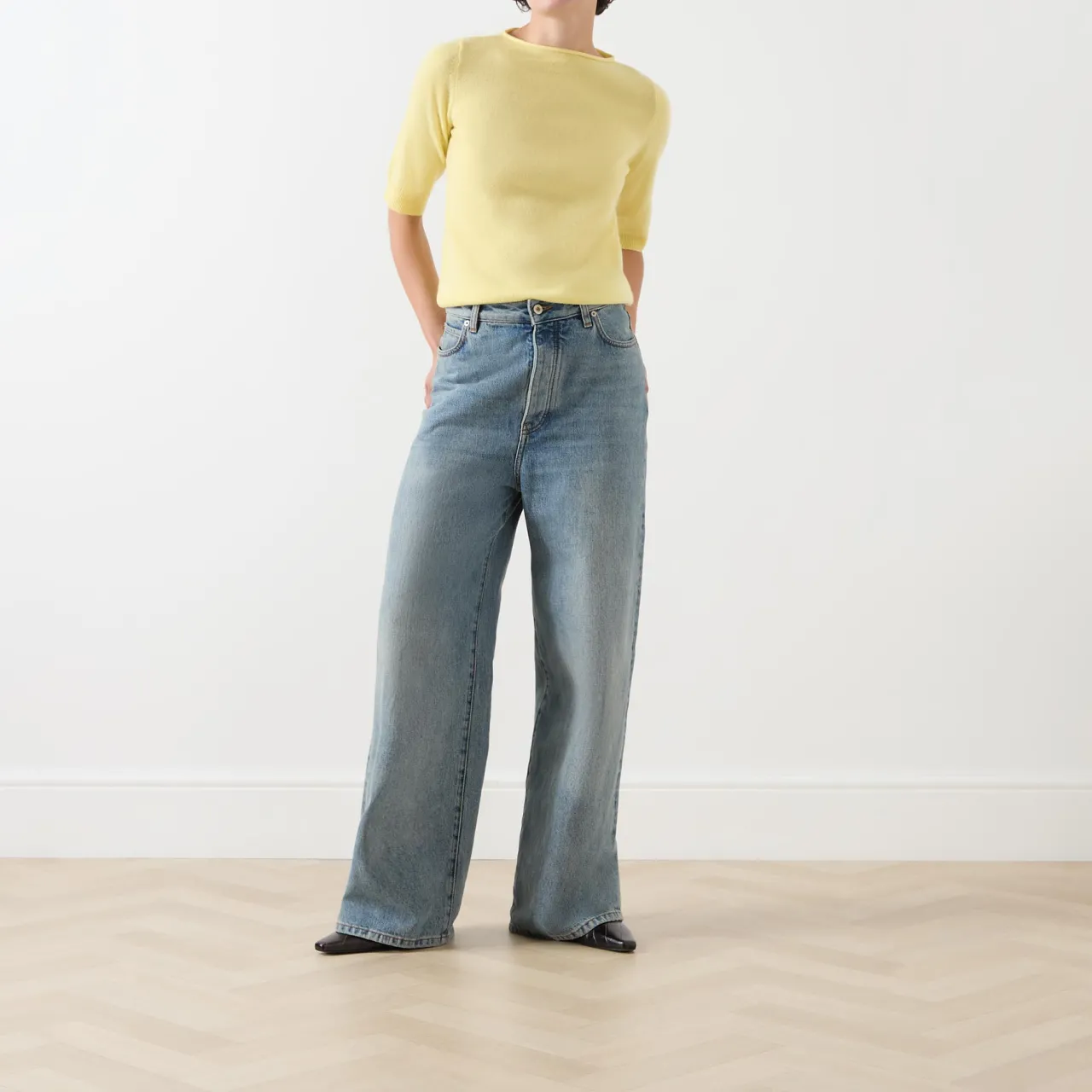 Online Manto Rolled Fine Knit Sweater Women Sweaters & Cardigans