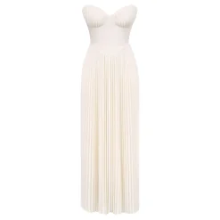 Marcella Pleated Dress Women Dresses
