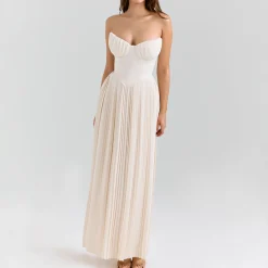 Marcella Pleated Dress Women Dresses