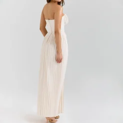 Marcella Pleated Dress Women Dresses