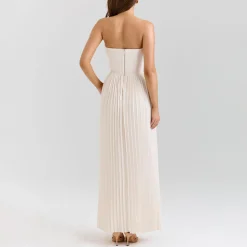 Marcella Pleated Dress Women Dresses