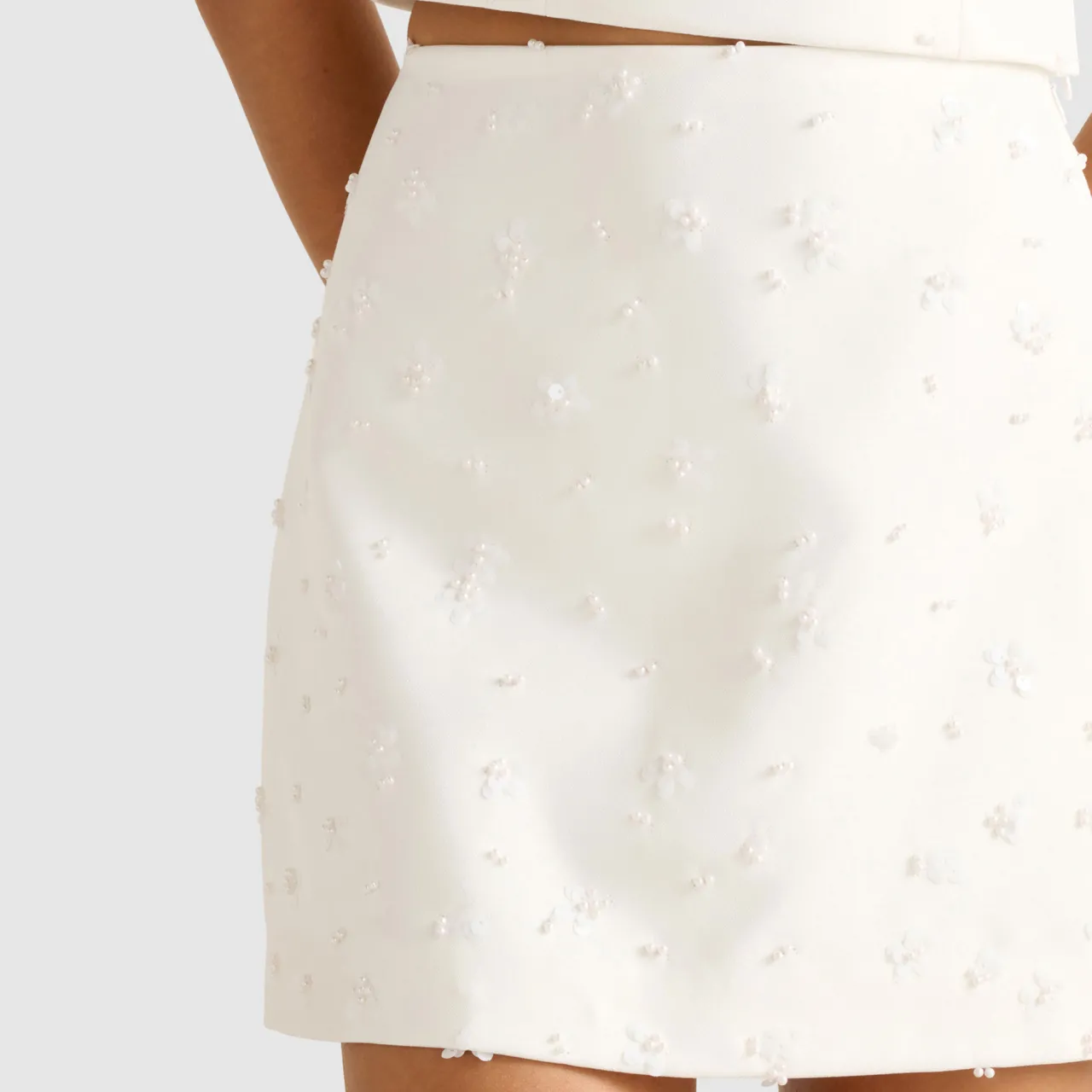 Margot Embellished Mini Skirt Women Skirts
