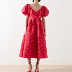 Online Maria Floral Jacquard Dress Women Dresses|Mother Of The Bride