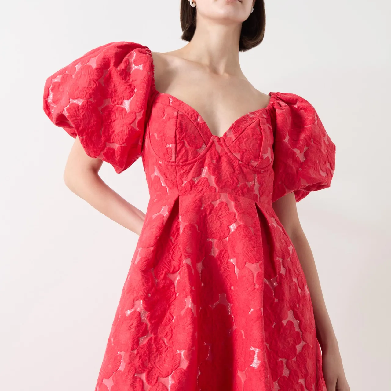 Online Maria Floral Jacquard Dress Women Dresses|Mother Of The Bride