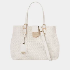 Sale Maria Woven Medium Tote Bag Women Tote Bags