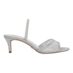 Clearance Mariko Embellished Open Toe Sandals Women Heels