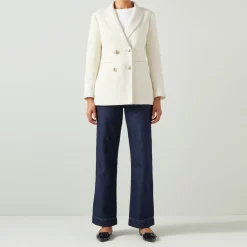 Online Mariner Double-Breasted Blazer Women Coats & Jackets