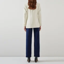 Outlet Mariner Tweed Double-Breasted Blazer Women Coats & Jackets