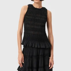 Online Marion Shirred Top Women Tops