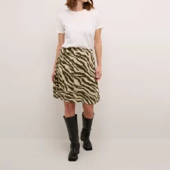 Clearance Marita Printed Mid-Rise Skirt Women Skirts