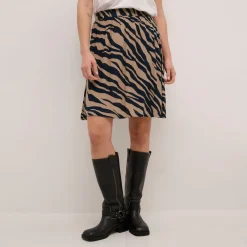 New Marita Printed Mid-Rise Skirt Women Skirts