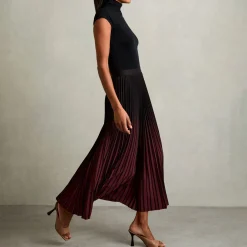Outlet Marlie Ombré Pleated Skirt Women Skirts