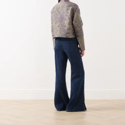 New Marte Floral Matelassé Jacquard Jacket Women Coats & Jackets