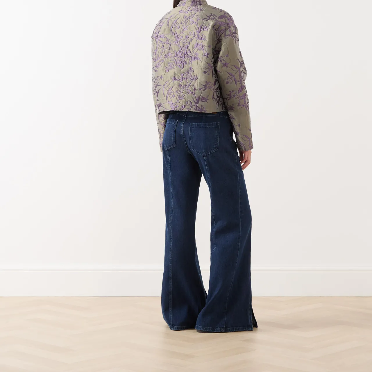 New Marte Floral Matelassé Jacquard Jacket Women Coats & Jackets