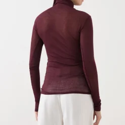Online Massachusetts Fine-Knit Turtleneck Women Tops