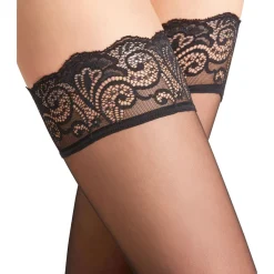 Online Matt Deluxe Stay-Ups Black Women Hosiery