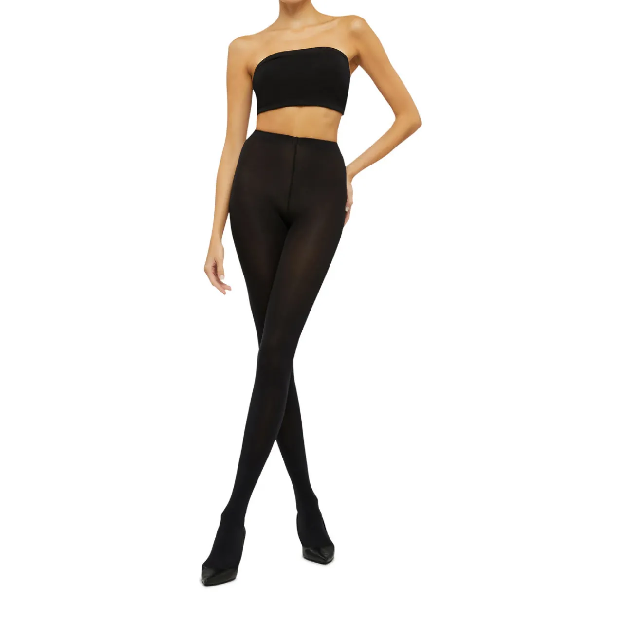 Sale Matt Opaque Tights Black Women Hosiery