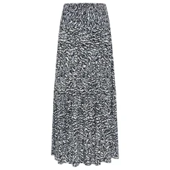 Best Maxi Printed Smocked Skirt Women Skirts
