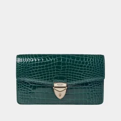 Online Mayfair® 2 Patent-Croc Clutch Bag Women Clutch Bags