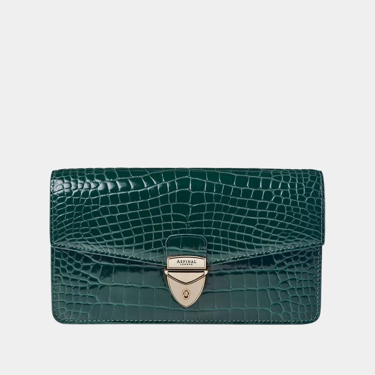 Online Mayfair® 2 Patent-Croc Clutch Bag Women Clutch Bags
