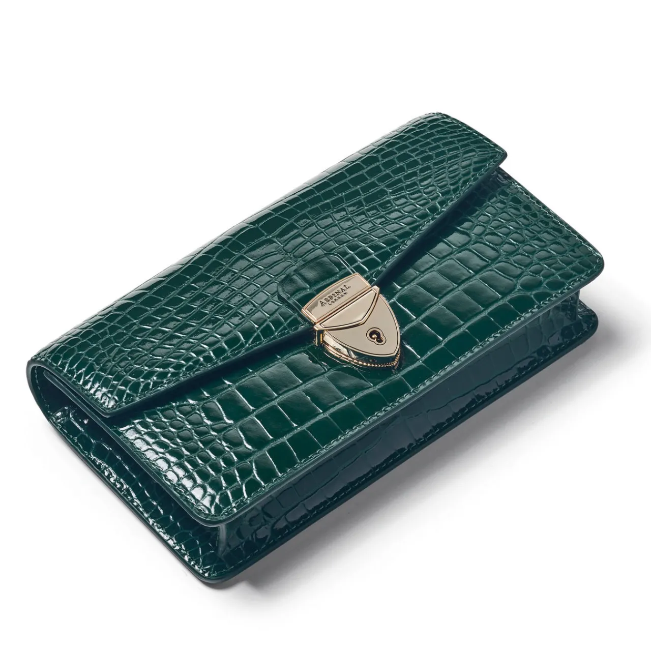 Online Mayfair® 2 Patent-Croc Clutch Bag Women Clutch Bags
