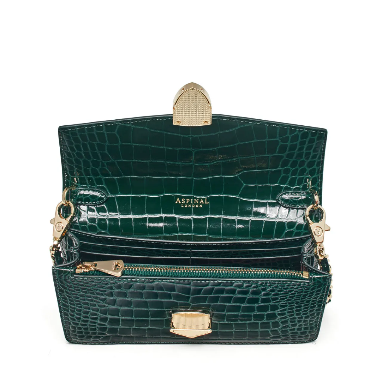 Online Mayfair® 2 Patent-Croc Clutch Bag Women Clutch Bags