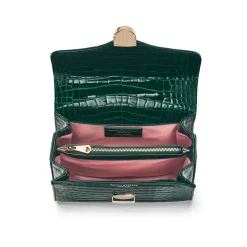 Mayfair® Embroidered Bird of Paradise Midi Crossbody Bag Women Crossbody Bags|Top Handle Bags