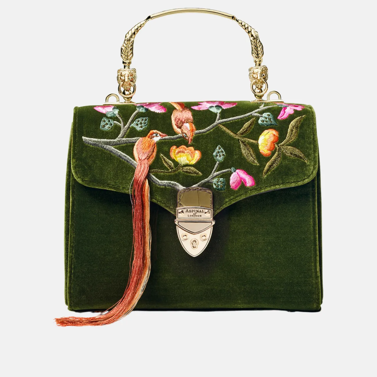 Sale Mayfair® Embroidered Birds of Paradise Midi Crossbody Bag Women Crossbody Bags