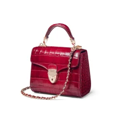 New Mayfair® Mini Croc-Embossed Top Handle Bag Women Crossbody Bags|Top Handle Bags
