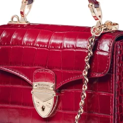 New Mayfair® Mini Croc-Embossed Top Handle Bag Women Crossbody Bags|Top Handle Bags