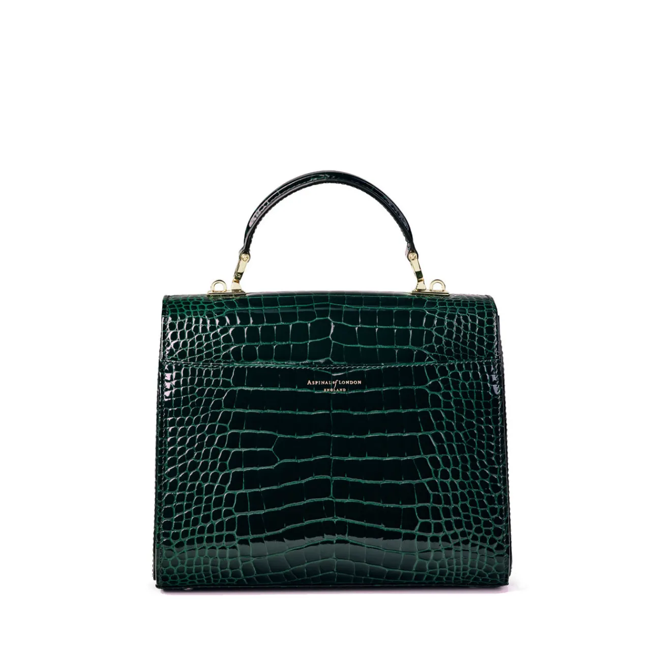 Best Mayfair® Patent-Croc Crossbody Bag Women Crossbody Bags|Top Handle Bags