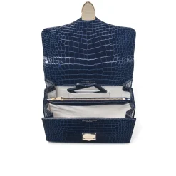 Clearance Mayfair® Patent-Croc Crossbody Bag Women Crossbody Bags|Top Handle Bags