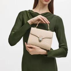 Best Mayfair® Patent-Croc Midi Crossbody Bag Women Crossbody Bags