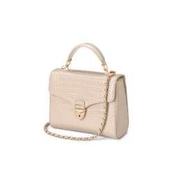 Best Mayfair® Patent-Croc Midi Crossbody Bag Women Crossbody Bags