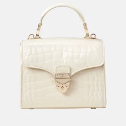 Outlet Mayfair® Patent-Croc Mini Crossbody Bag Women Crossbody Bags