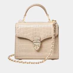 Hot Mayfair® Patent-Croc Mini Crossbody Bag Women Crossbody Bags