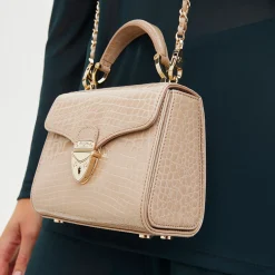 Hot Mayfair® Patent-Croc Mini Crossbody Bag Women Crossbody Bags