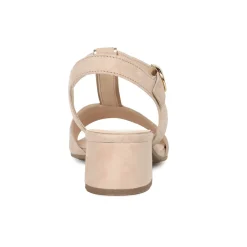 Outlet Mead Suede T-Bar Sandals Women Heels