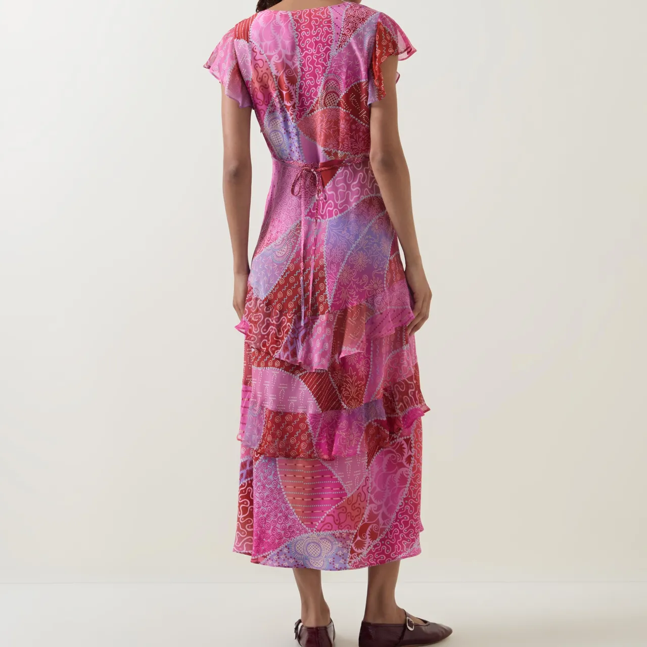 Meena Silk Ibiza Night Sunset Dress Women Dresses|Occasion Dressing