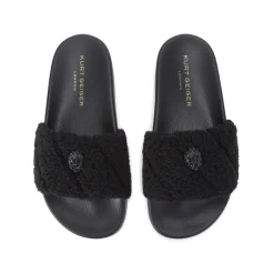 Outlet Meena Teddy Slides Women Flats