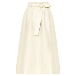 Outlet Meg Linen Flared Skirt Women Skirts
