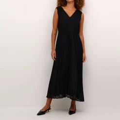 New Melle Pleated Dress Women Dresses