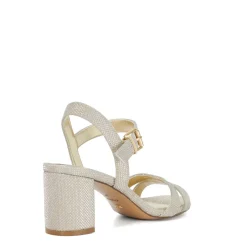 New Merisa Glitter Block Heels Women Heels