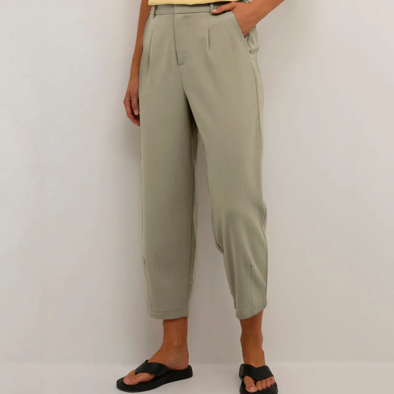 Sale Merle Cropped Tailored Trousers Women Trousers & Shorts